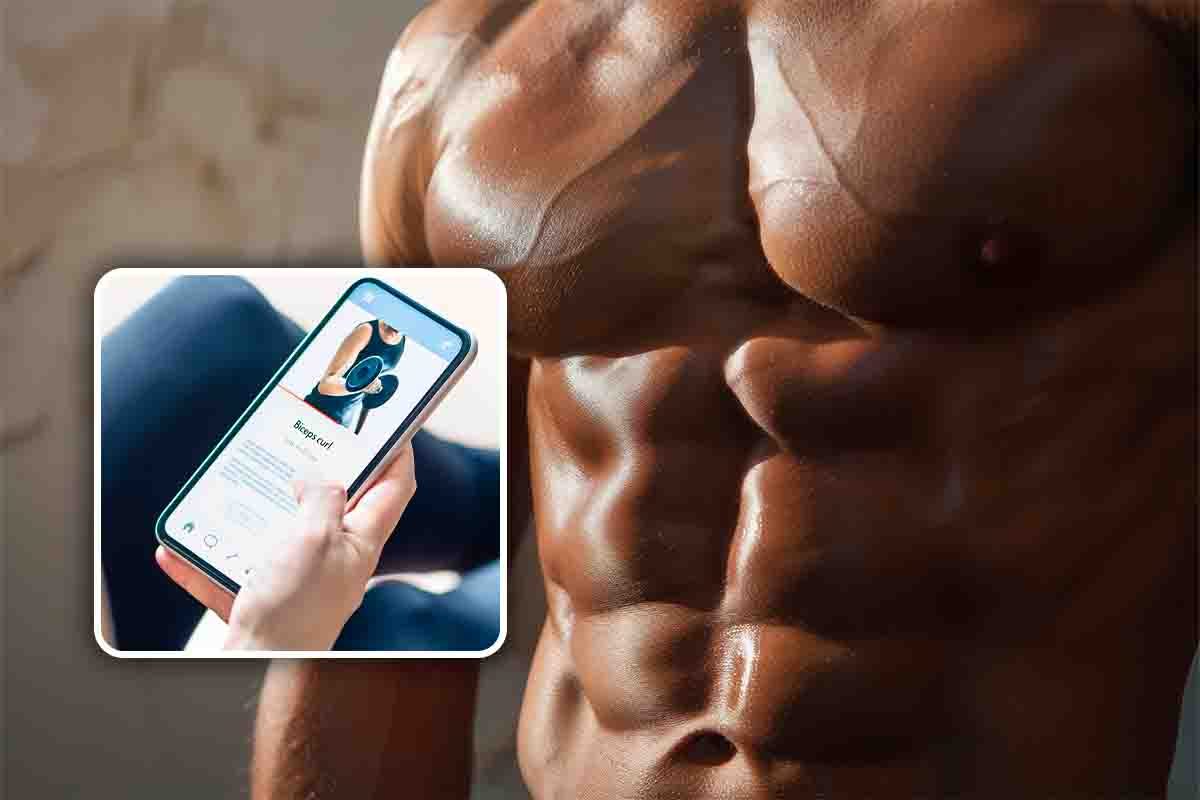 fisico scolpito in poco tempo con le app è vero