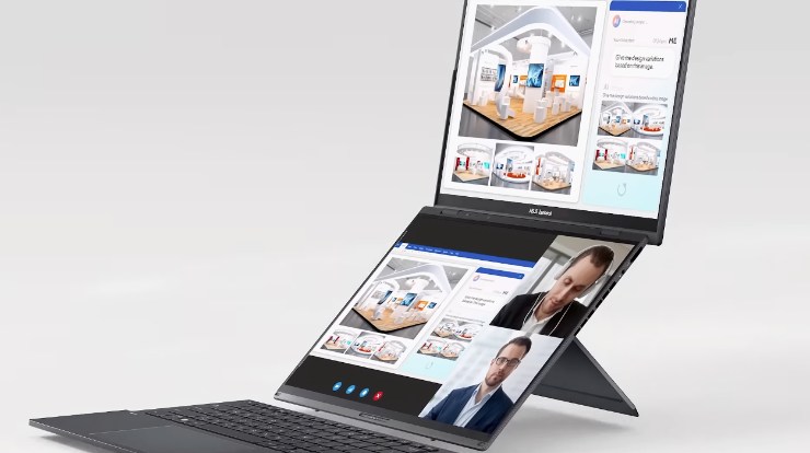 computer con due schermi