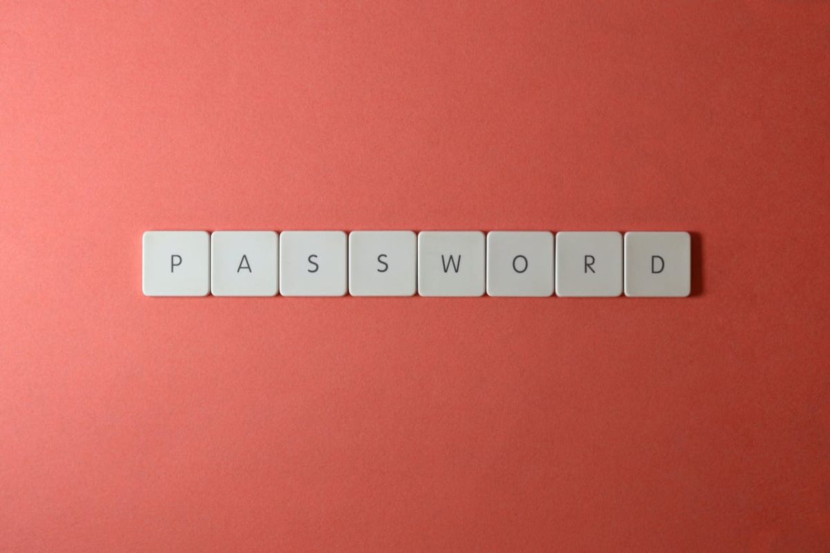 Scritta "password"