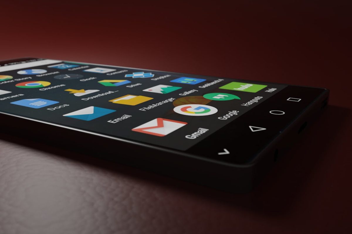Smartphone Samsung nero