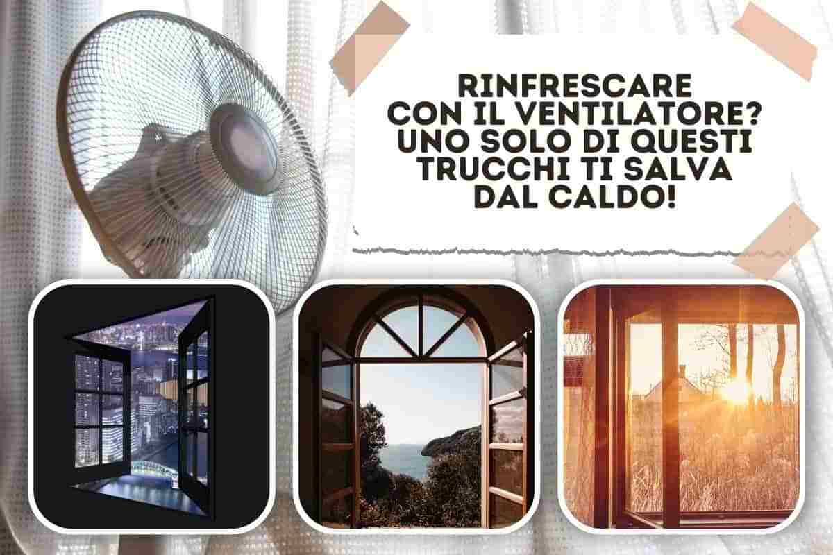 trucchi per rinfrescare l'ambiente