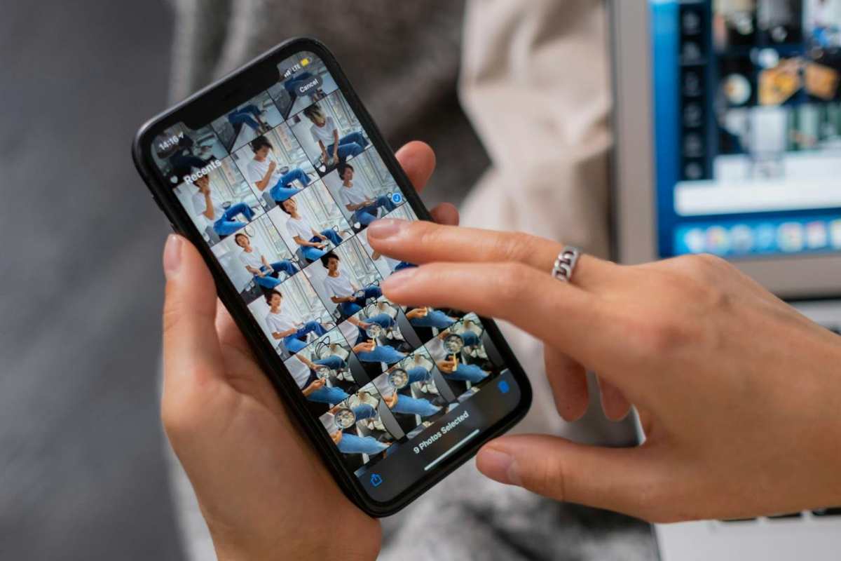 Foto su smartphone
