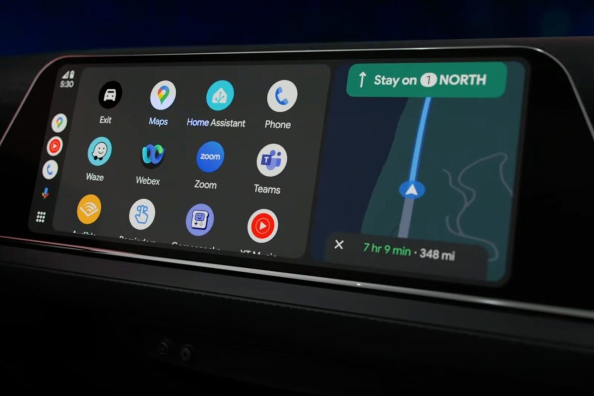 Prototipo di Android Auto 14.1