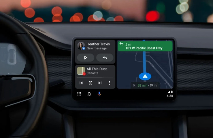 Versione Beta di Android Auto 14.1
