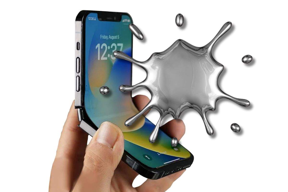 Apple pieghevole metallo liquido
