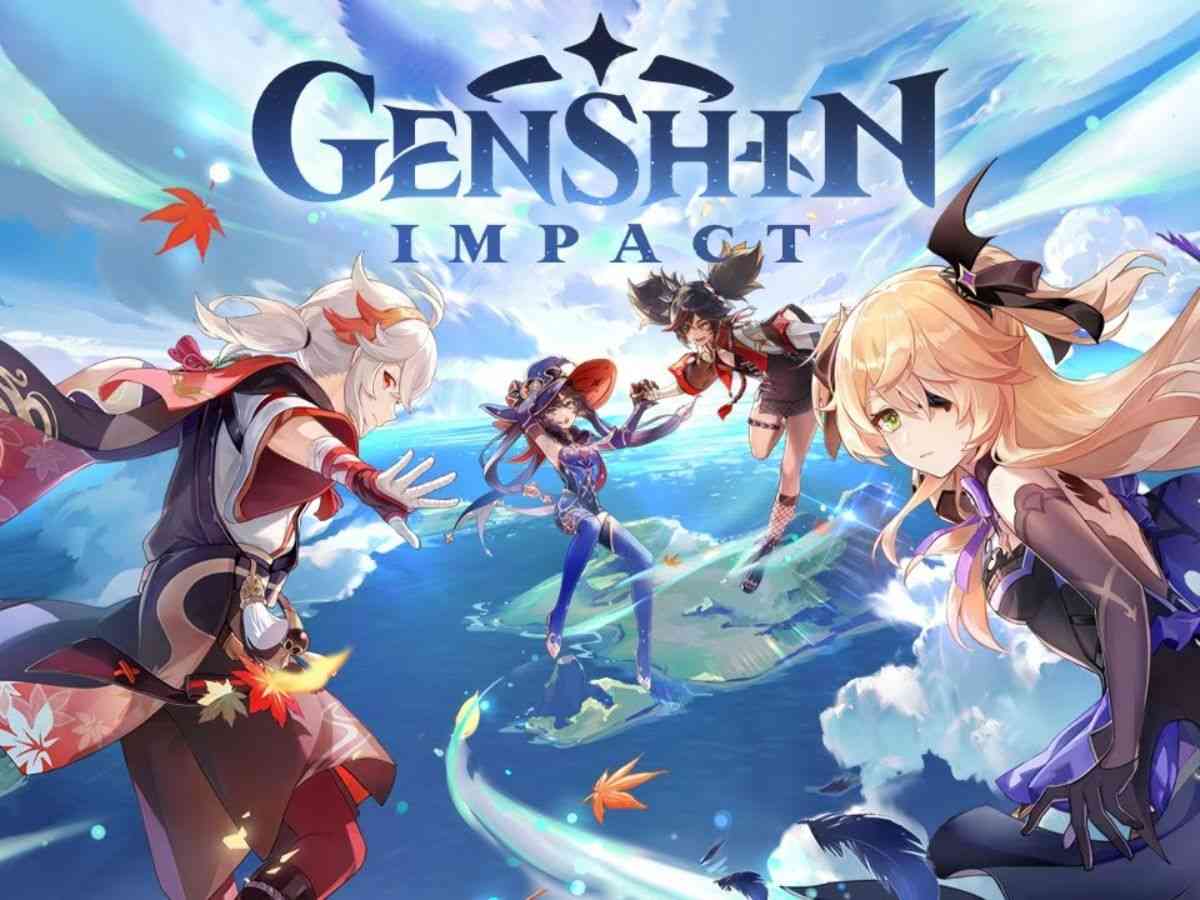 key art di Genshin Impact con personaggi