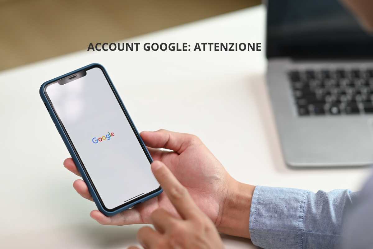 Non usare Account Google motivo