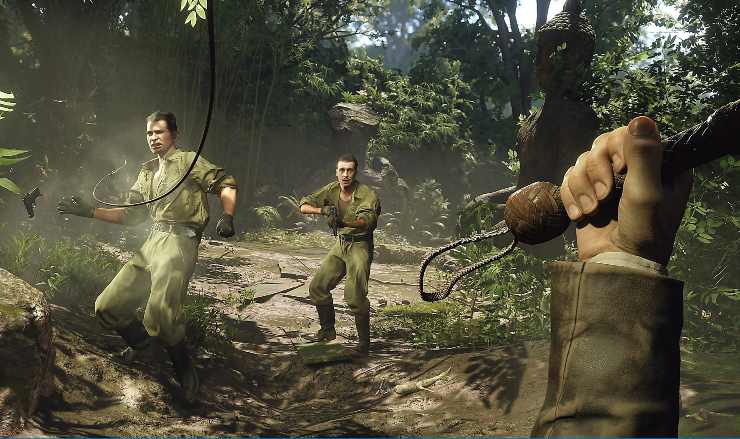 scena di gameplay di Indiana Jones e l'Antico Cerchio