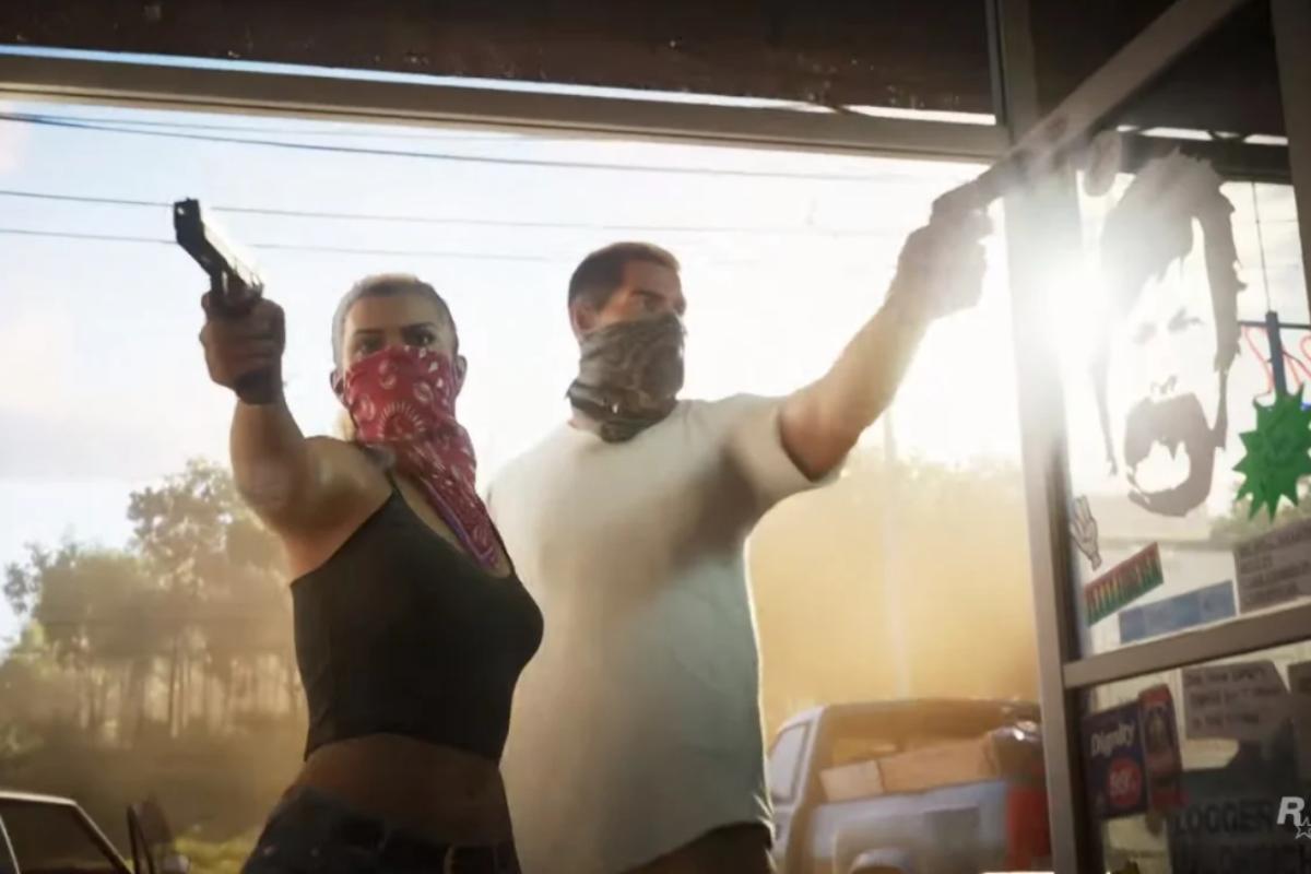 Lucia e Jason di GTA
