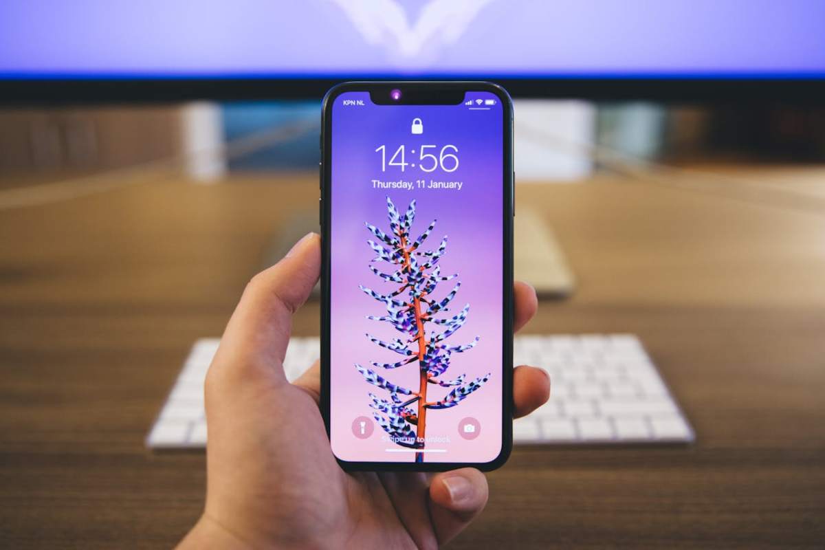 iPhone con iOS