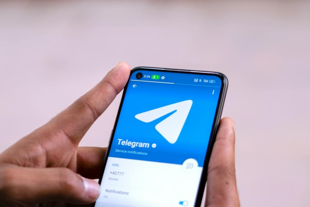 Telegram su smartphone