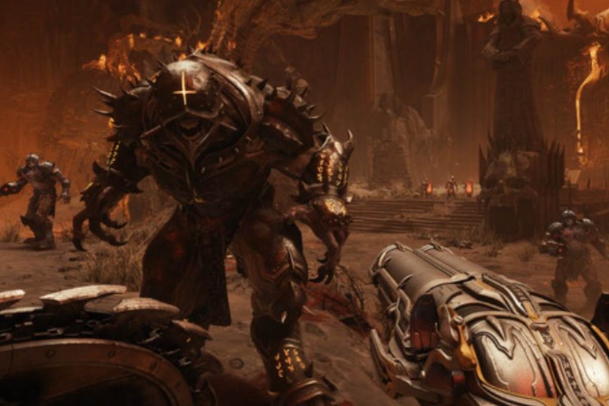 Scena tratta dall'ultimo Doom
