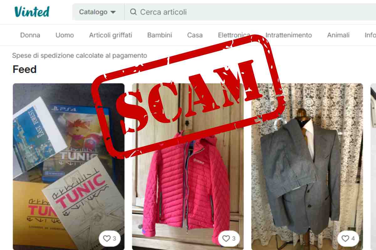 Homepage Vinted