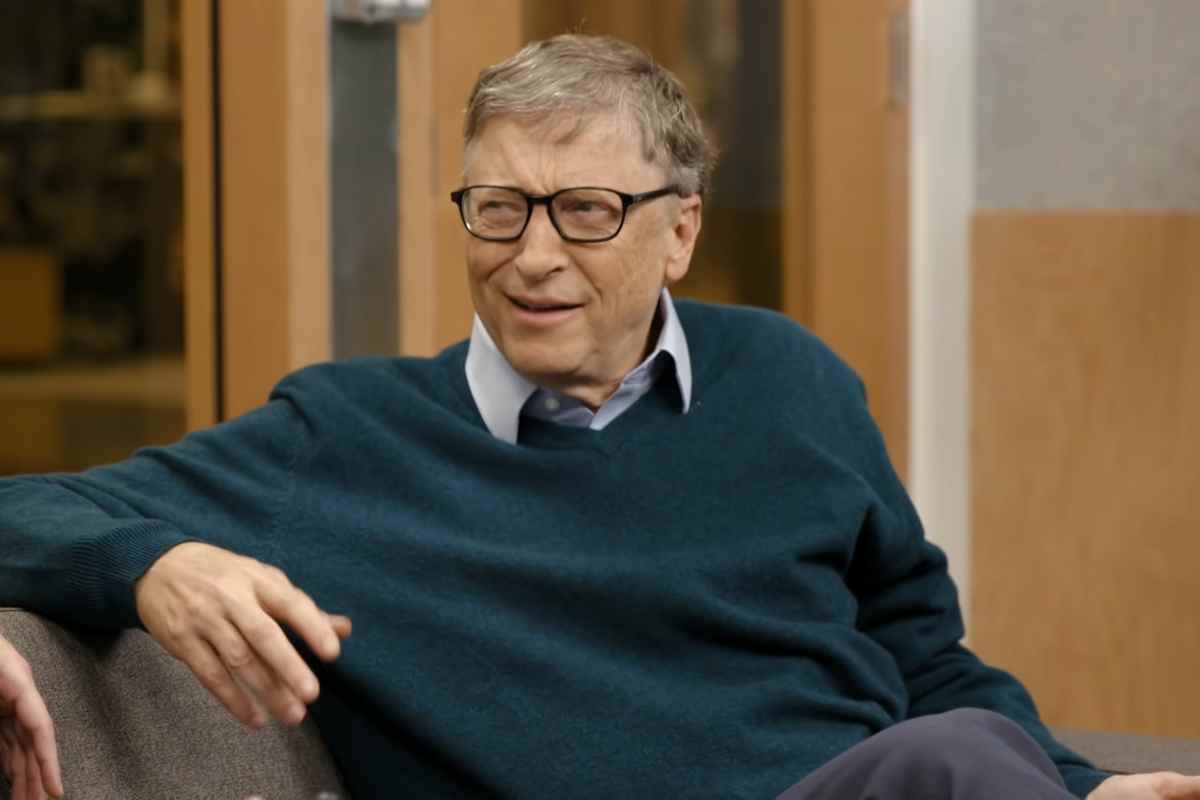 primo piano di bill gates