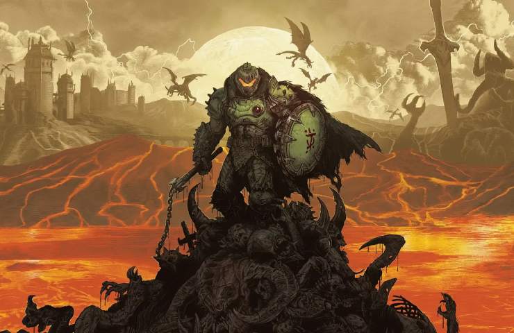 key art di doom the dark ages