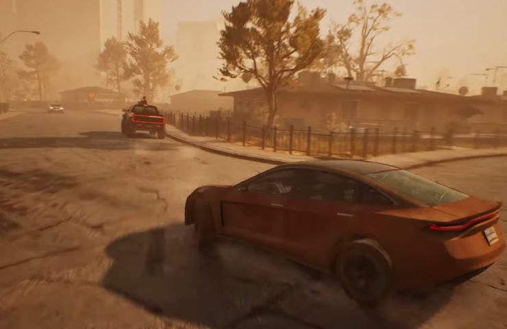scena di auto dentro mindseye