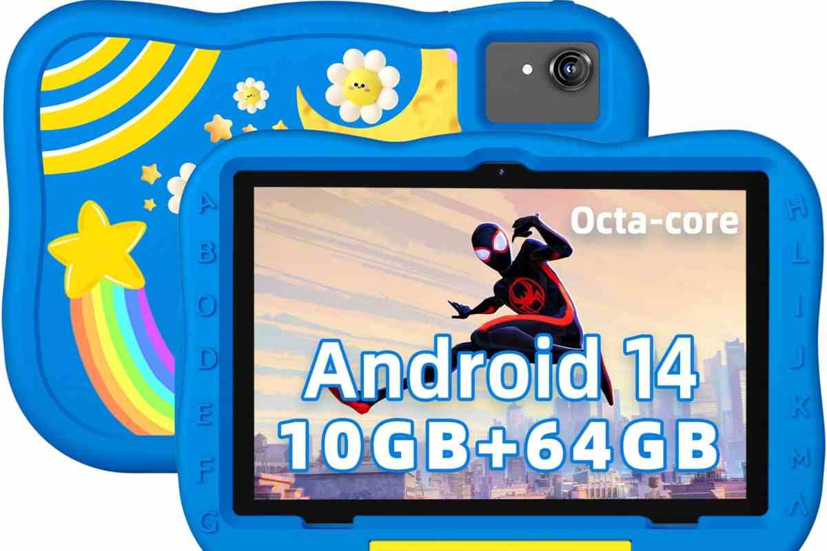 Tablet per bambini blu