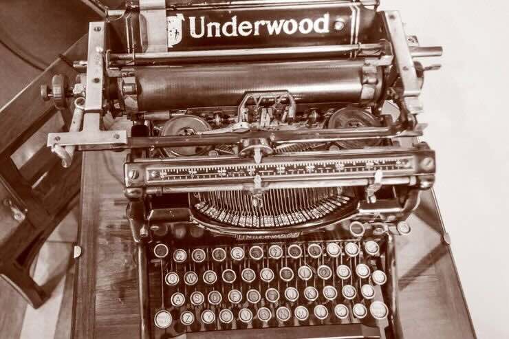 Macchina da scrivere "Underwood"