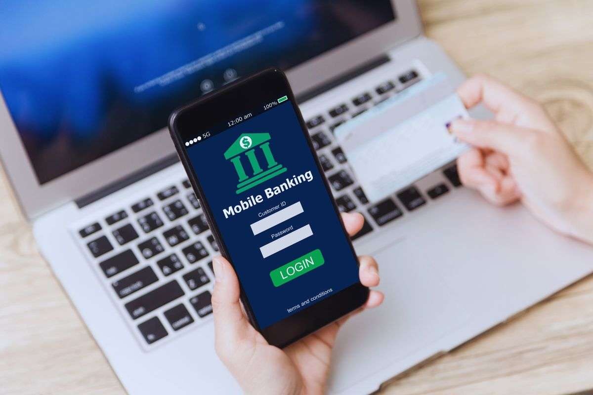 Accesso app di home banking
