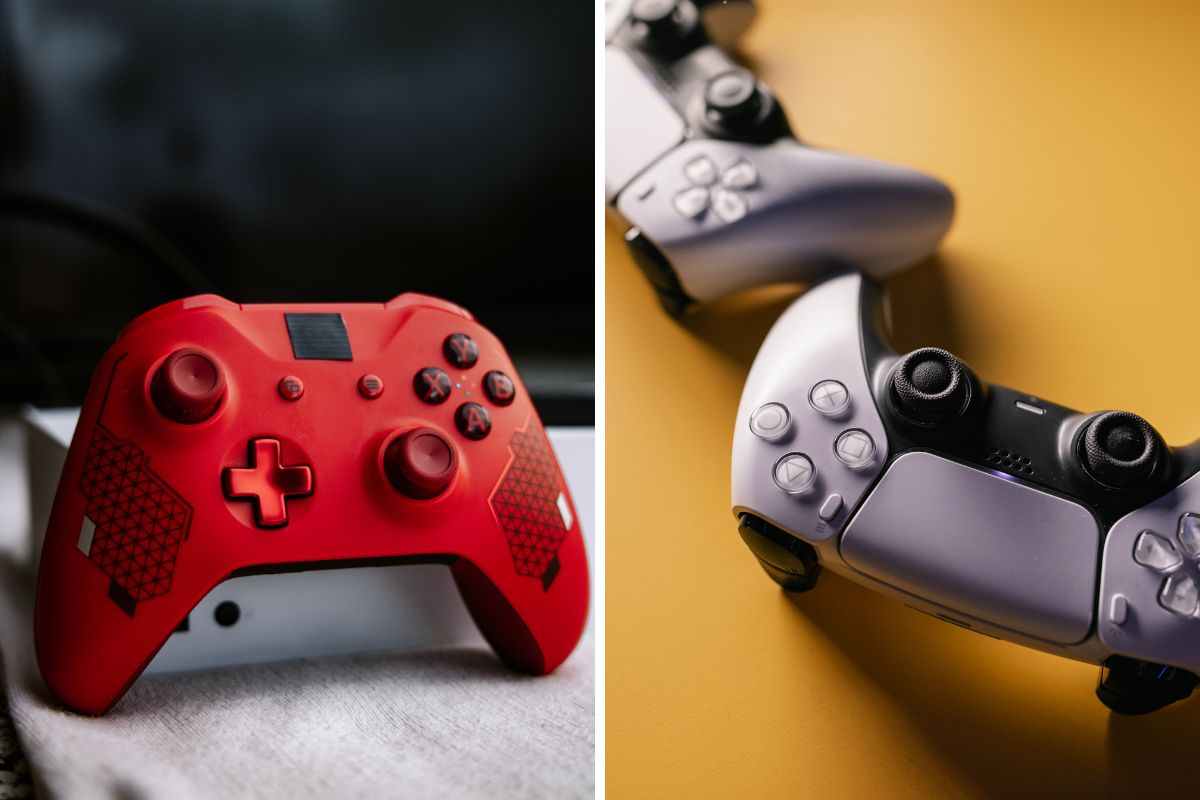 Controller Xbox e Playstation