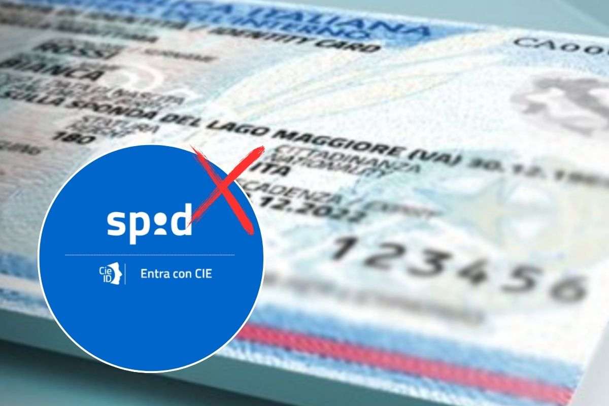 Carta di identità tessera
