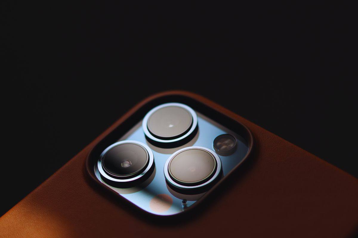 dettaglio fotocamera di un iPhone