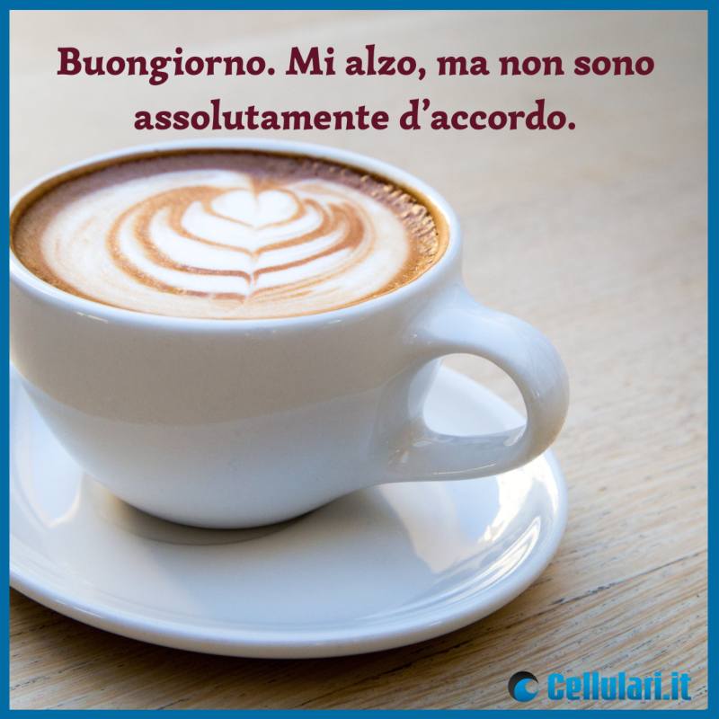 Frase sul buongiorno da inviare su WhatsApp
