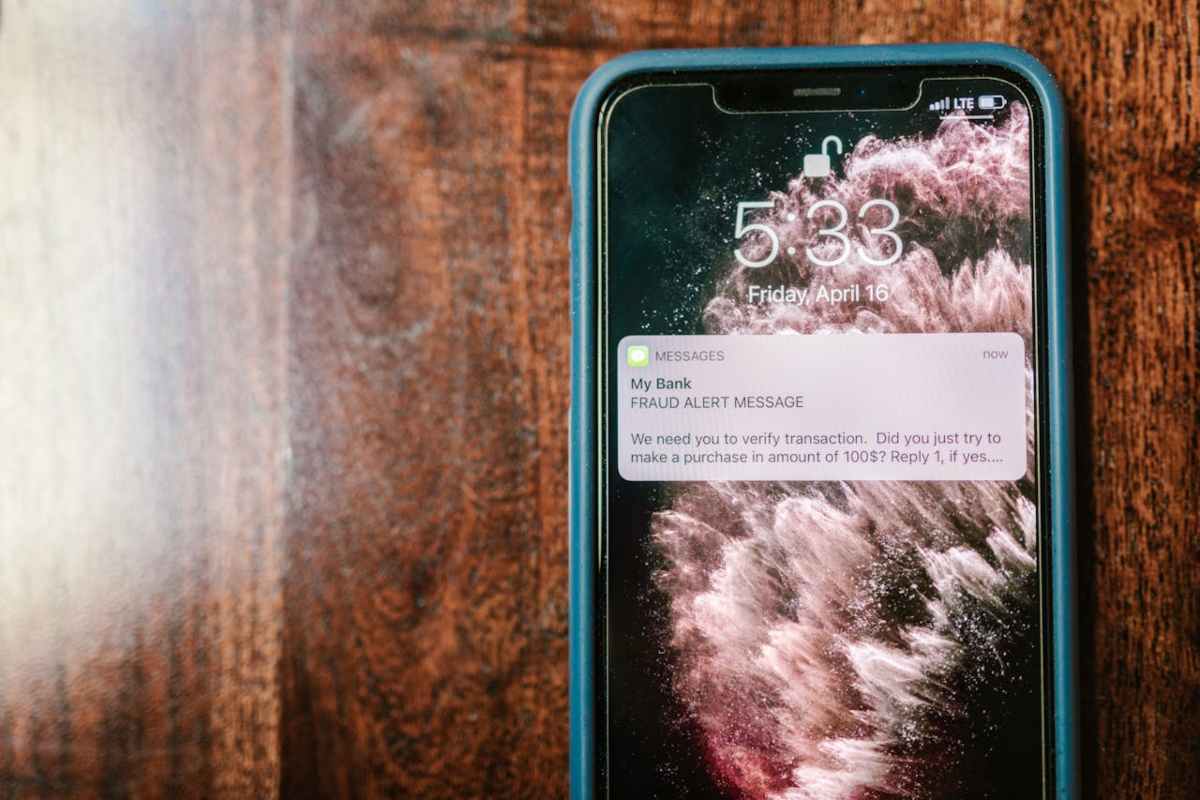 Schermata su iPhone