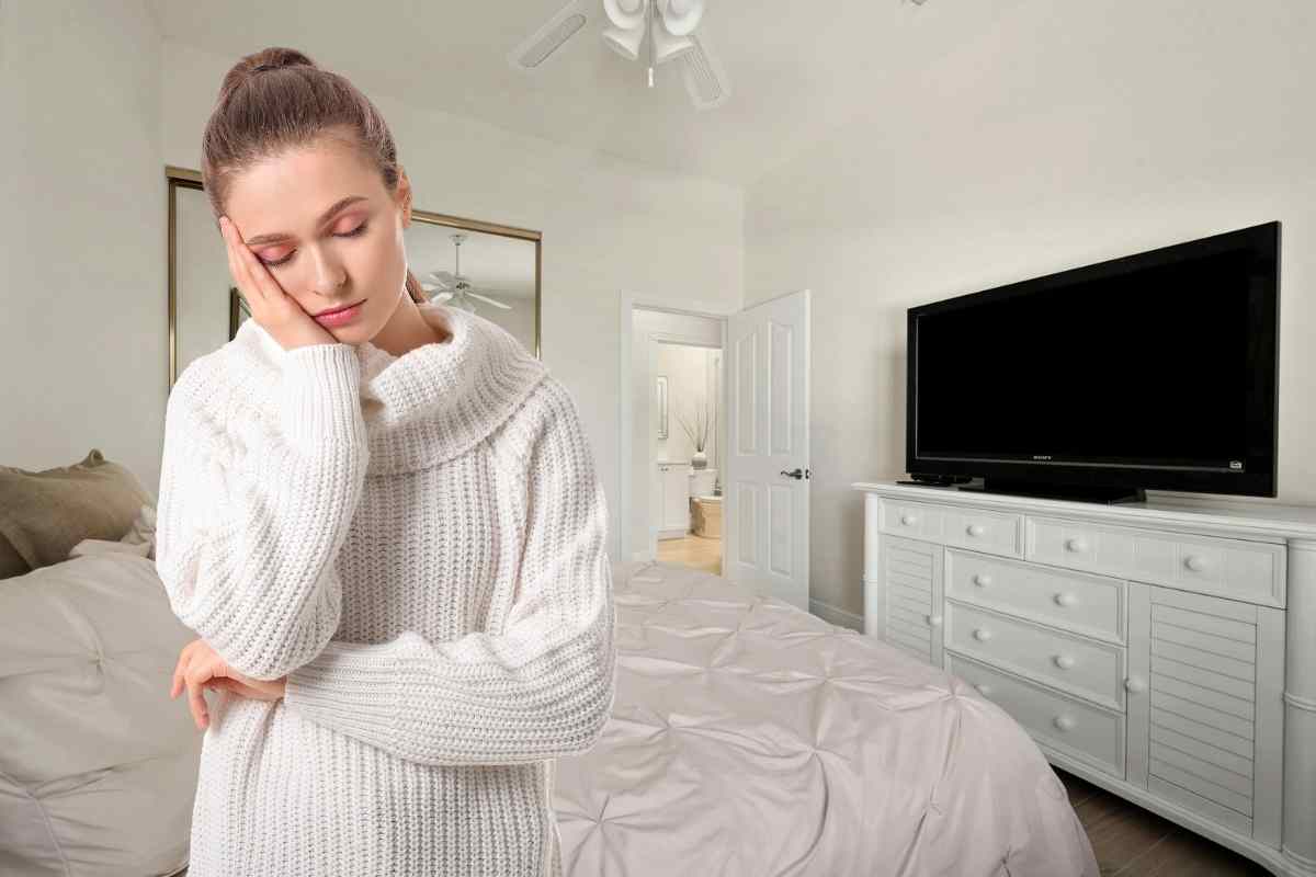 televisore camera da letto
