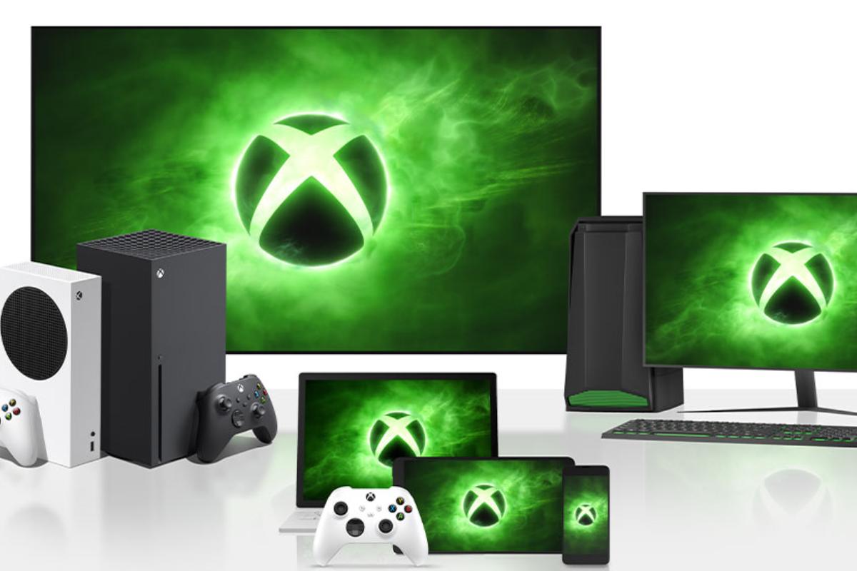 logo xbox su schermi vari