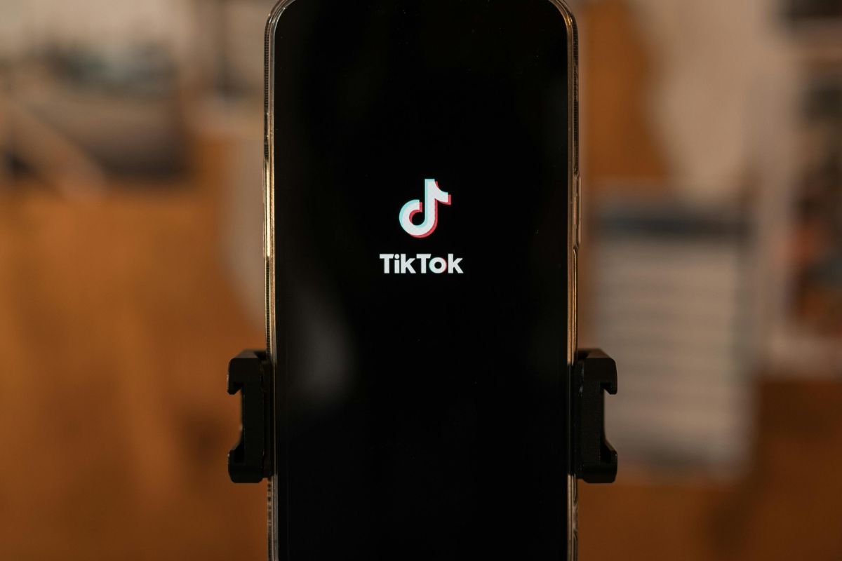 Applicazione TikTok sul telefonino
