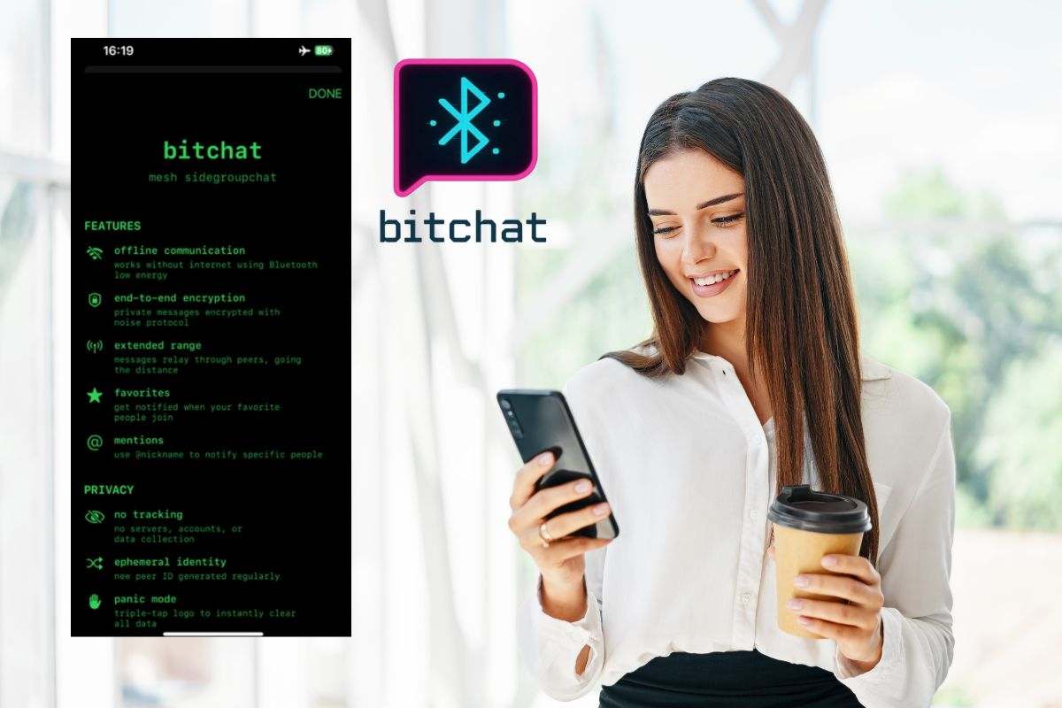 La chat Bitchat sviluppata per l'iPhone