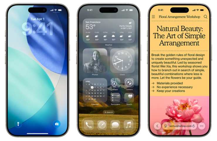 il nuovo ios 26