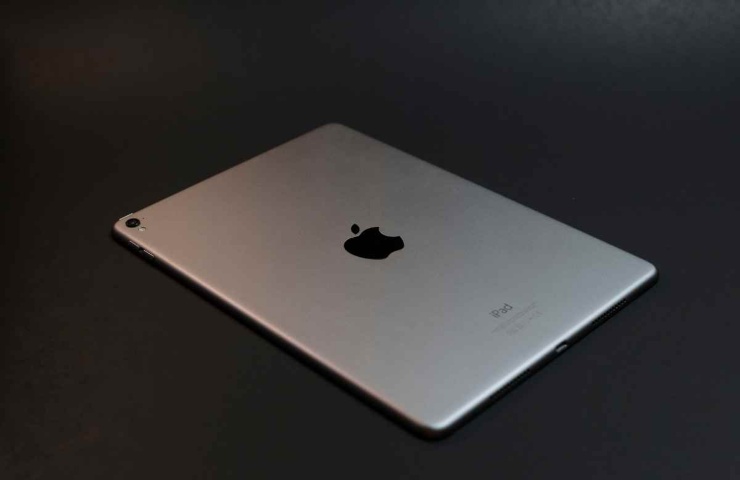 retro di un ipad
