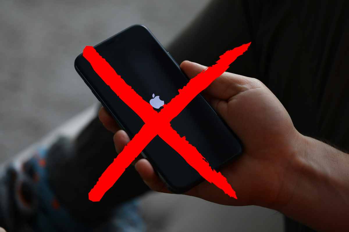 iphone con crocetta