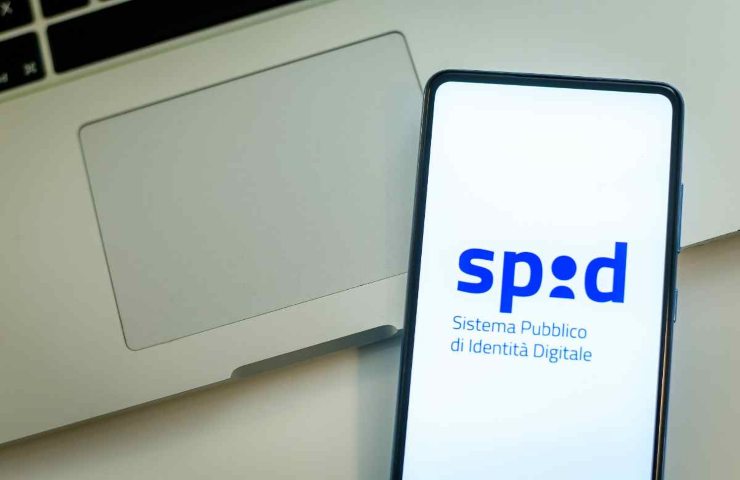 spid su uno smartphone