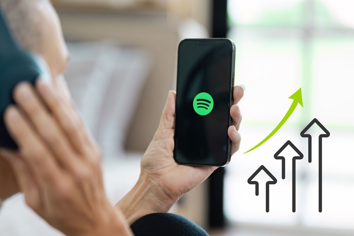 Ascolto della musica tramite Spotify