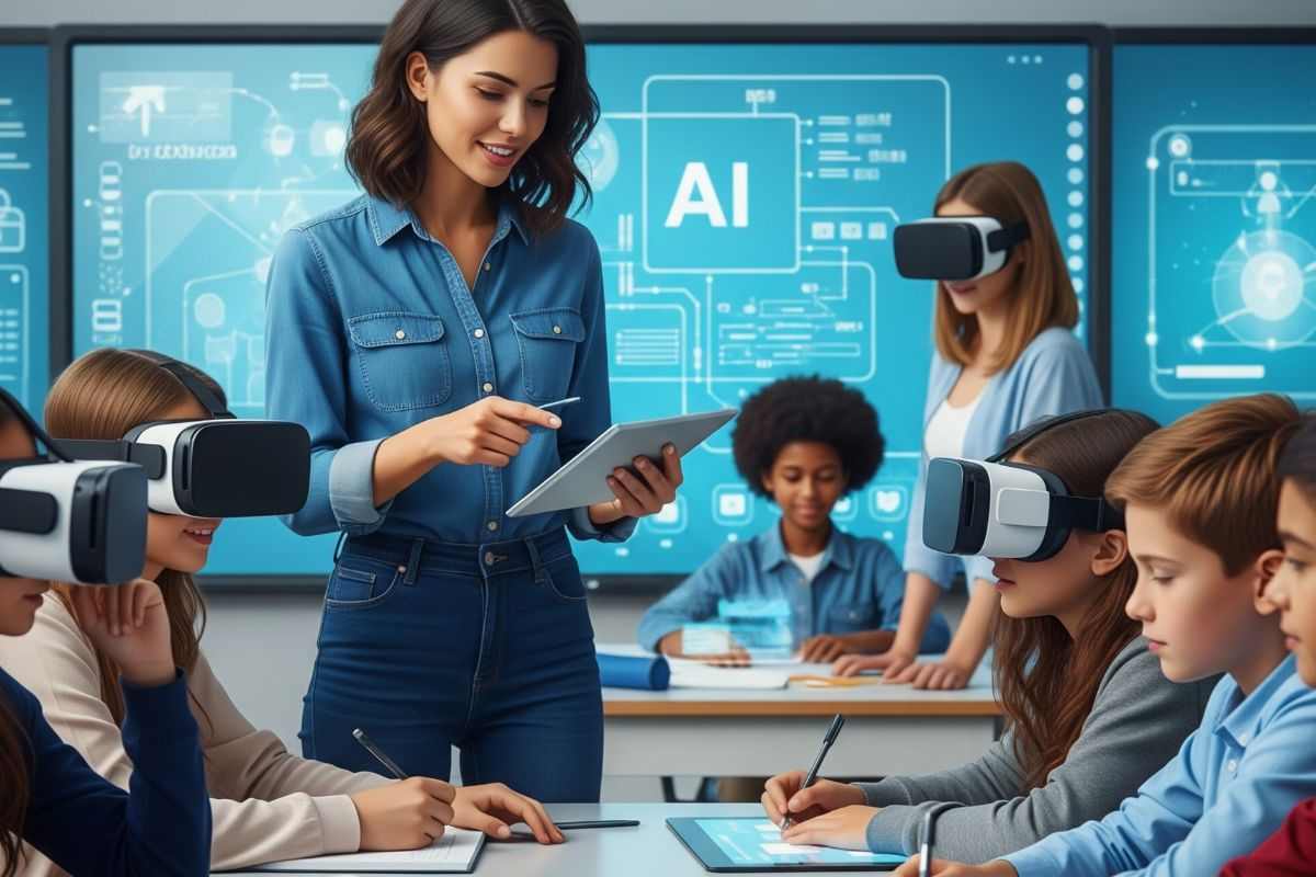 Immagine creata con AI riguardante la AI