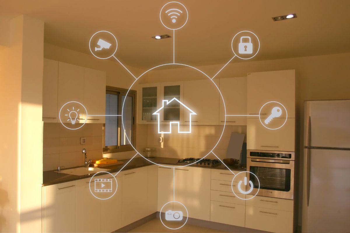 Smart home dotata di tutti i servizi tecnologici