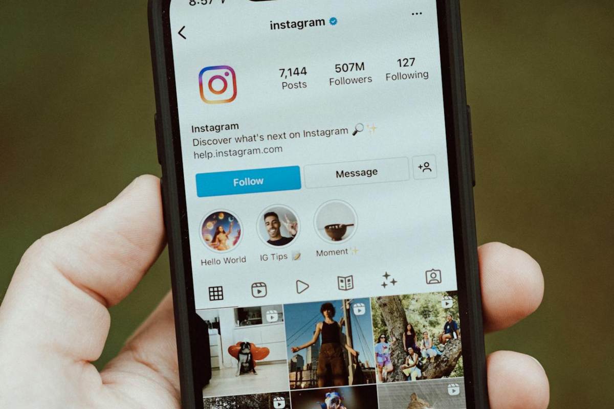 Instagram su smartphone