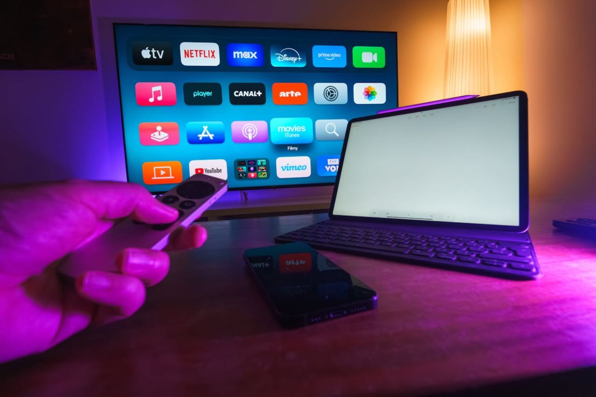 App sulla televisione
