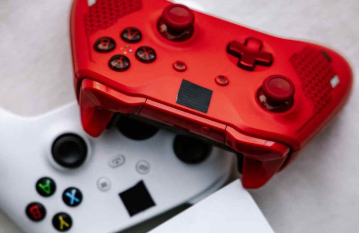 controller rosso xbox