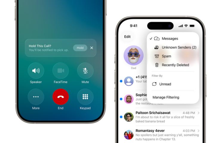 ios 26 schermate telefonate