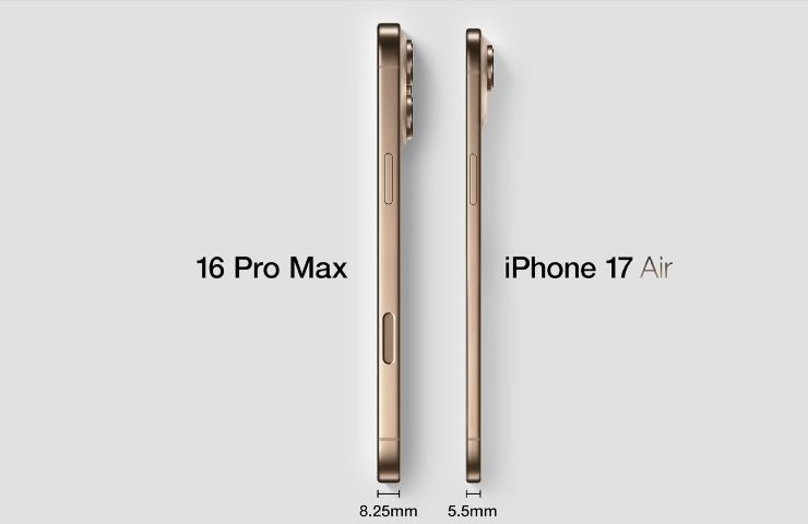 iphone 16 e 17 air