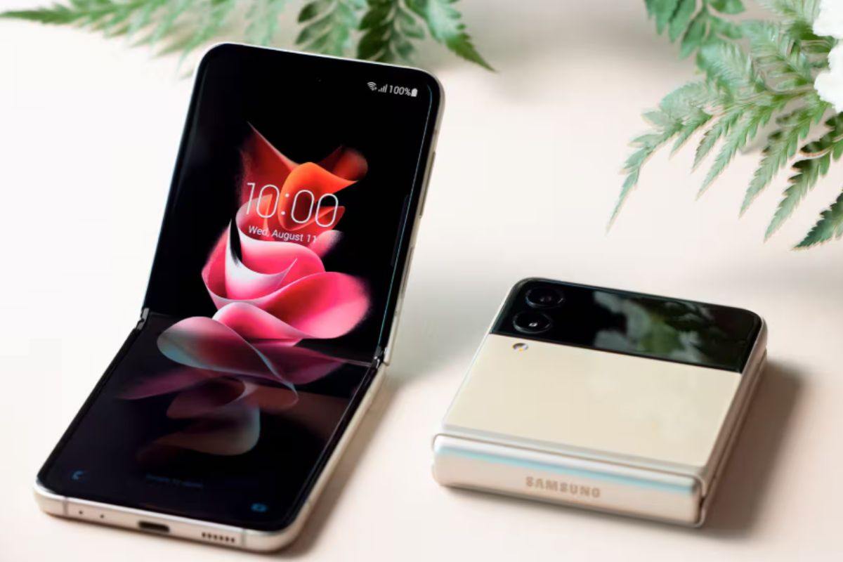 Lo smartphone pieghevole di Samsung