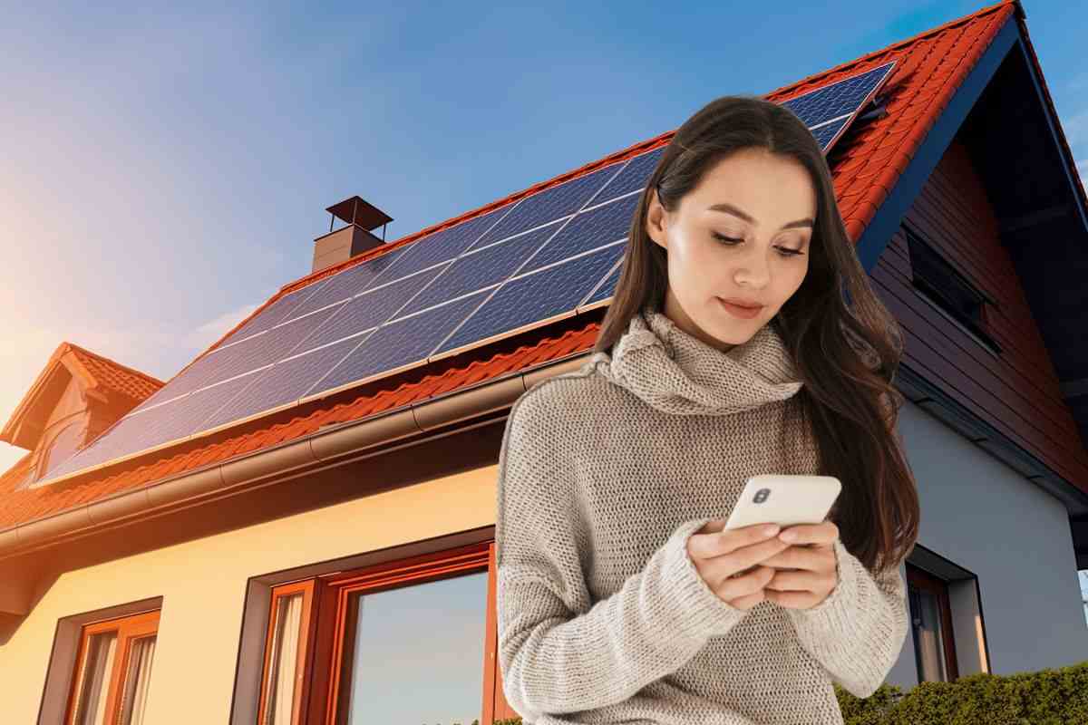 Telefonino per controllare consumi energia