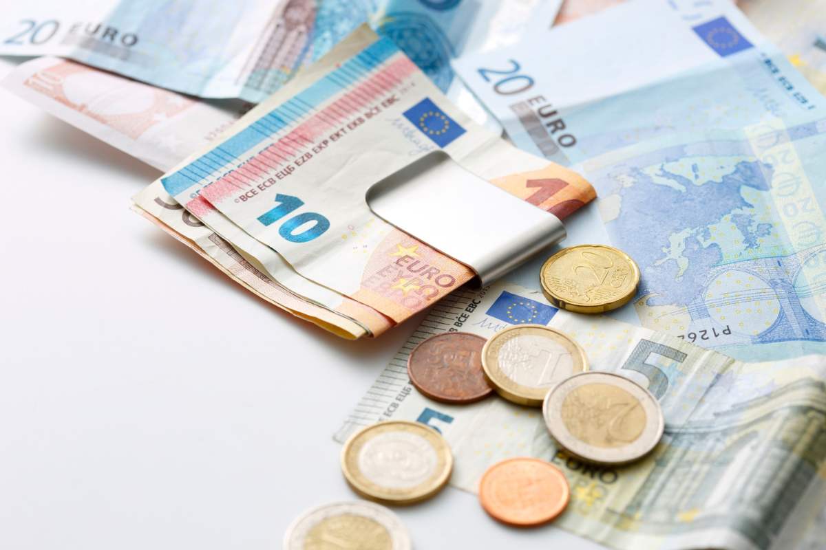 euro in contanti