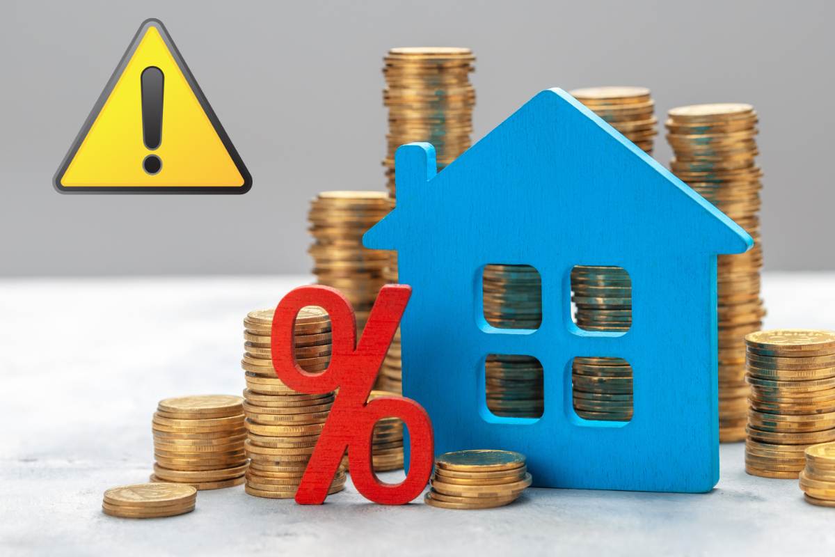 casa in miniatura e monete