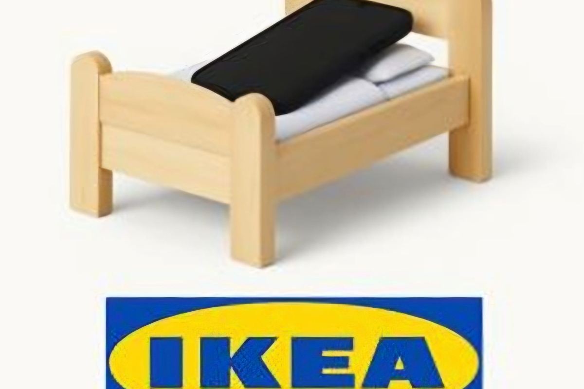 Ikea letto pagano per dormire