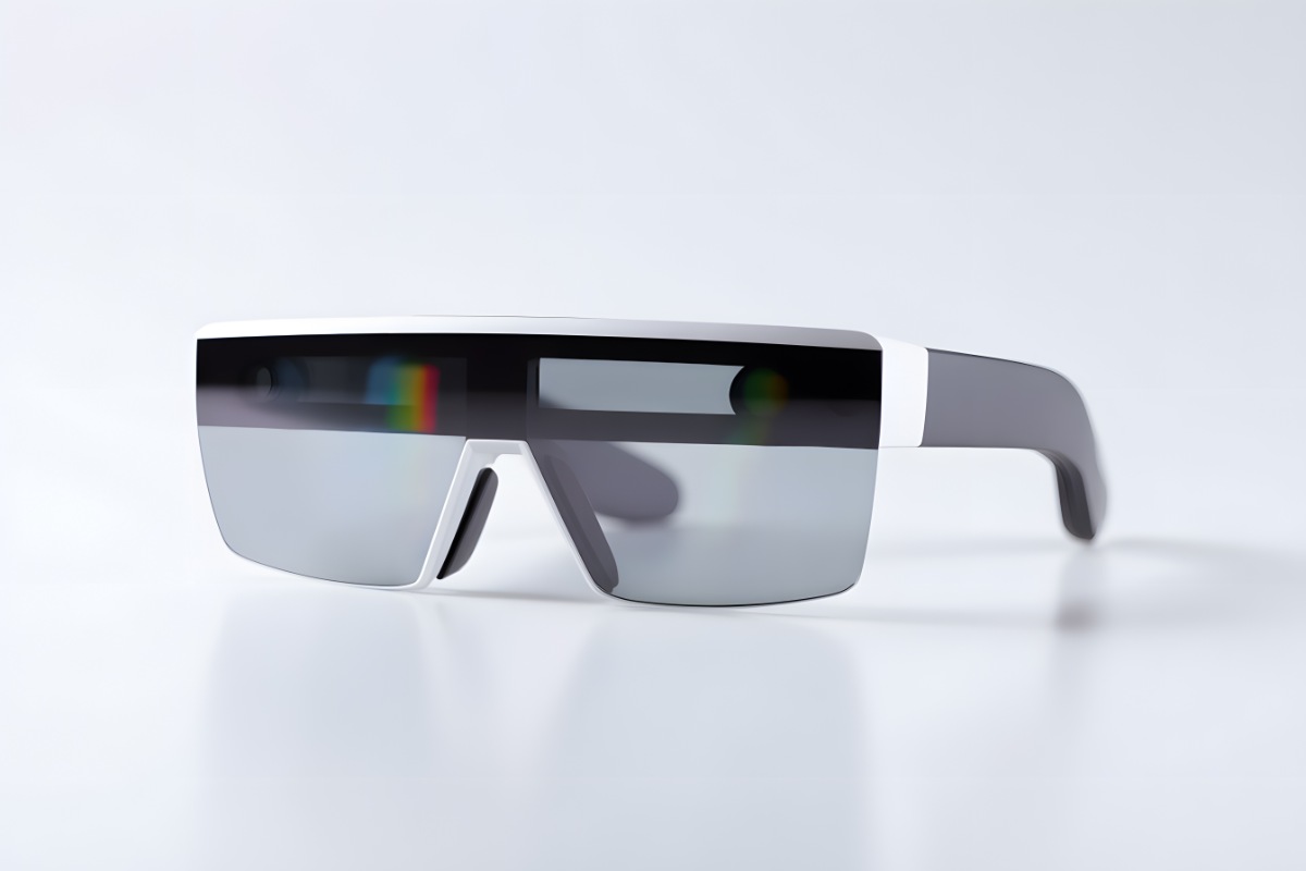 Un modello di smart glasses